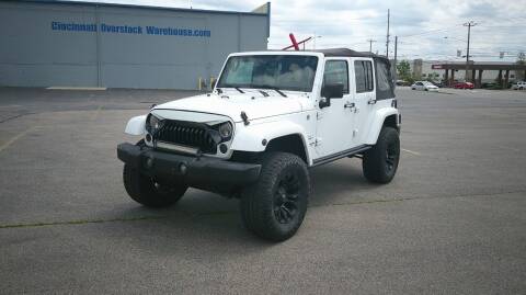 2016 Jeep Wrangler Unlimited for sale at A&S 1 Imports LLC in Cincinnati OH