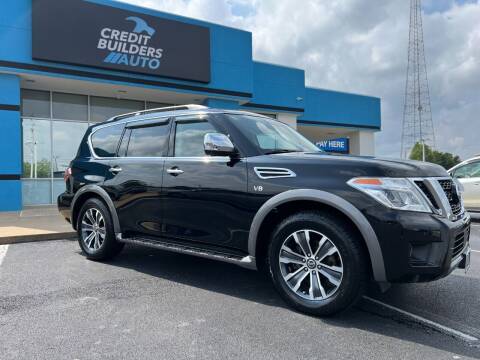 2019 Nissan Armada for sale at Credit Builders Auto in Texarkana TX