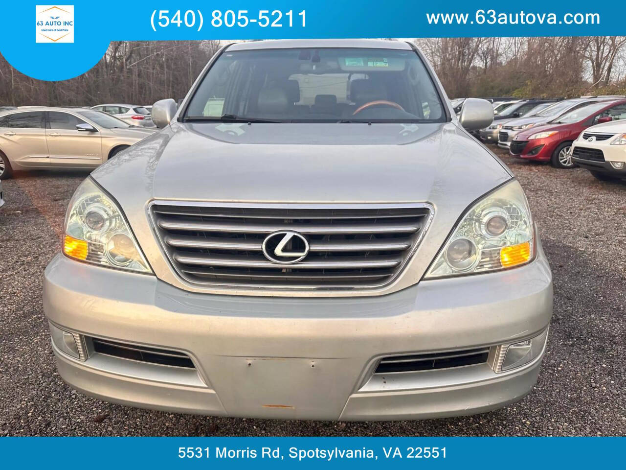 2003 Lexus GX 470 for sale at 63 Auto Inc in Spotsylvania, VA