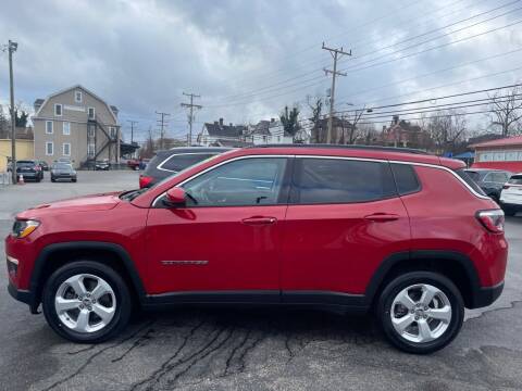 2018 Jeep Compass for sale at Sisson Pre-Owned in Uniontown PA