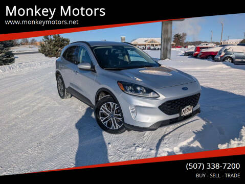 2020 Ford Escape for sale at Monkey Motors in Faribault MN