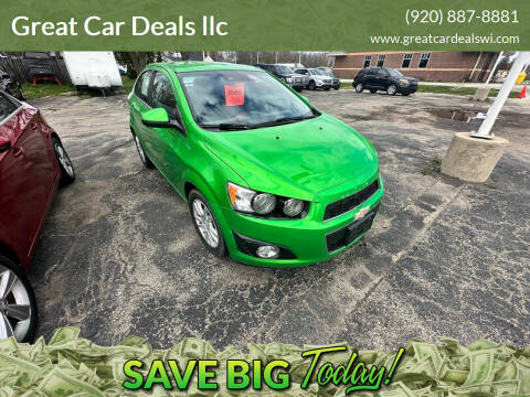 2016 Chevrolet Sonic for sale at Great Car Deals llc in Beaver Dam WI