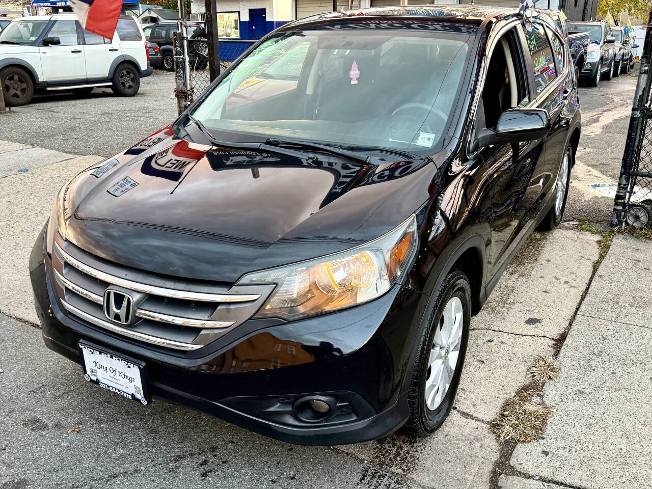2014 Honda CR-V EX AWD 4dr SUV - Black exterior view 20
