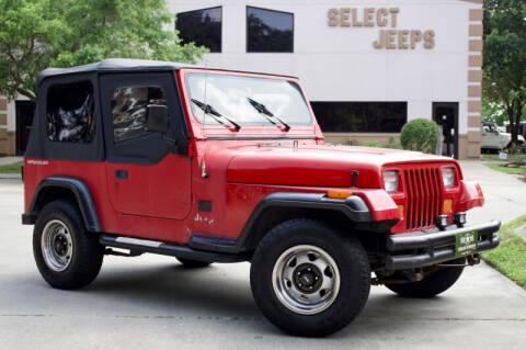 1995 Jeep Wrangler for sale at SELECT JEEPS INC in League City TX