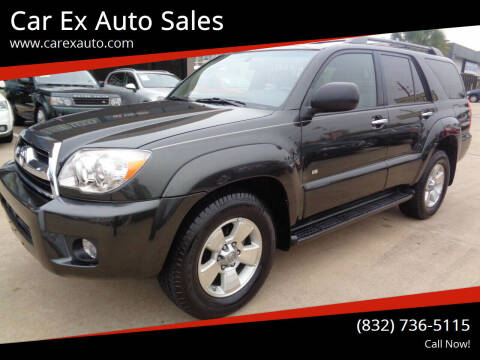 2006 Toyota 4Runner for sale at Car Ex Auto Sales in Houston TX