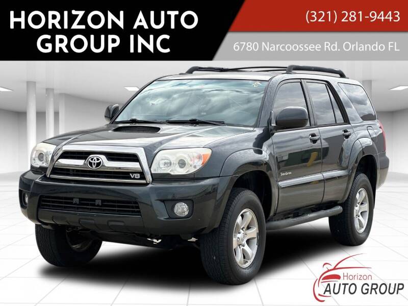 2006 Toyota 4Runner for sale at HORIZON AUTO GROUP INC in Orlando FL