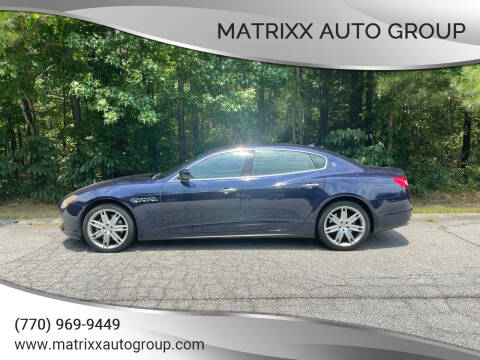 2014 Maserati Quattroporte for sale at MATRIXX AUTO GROUP in Union City GA