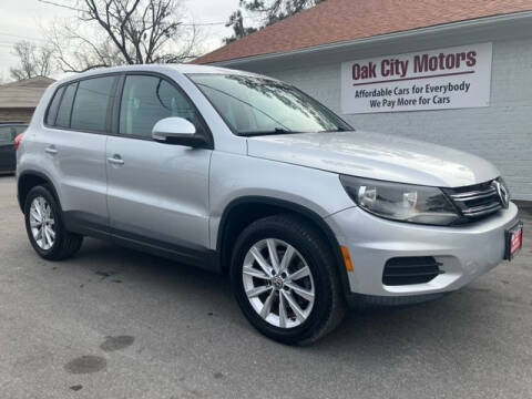 2014 Volkswagen Tiguan for sale at Oak City Motors in Garner NC