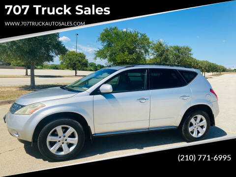 2007 Nissan Murano for sale at 707 Truck Sales in San Antonio TX