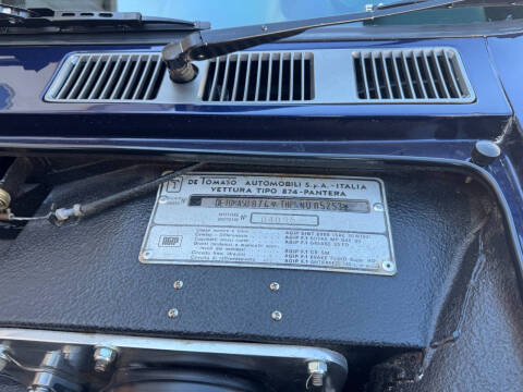 1973 De Tomaso Pantera