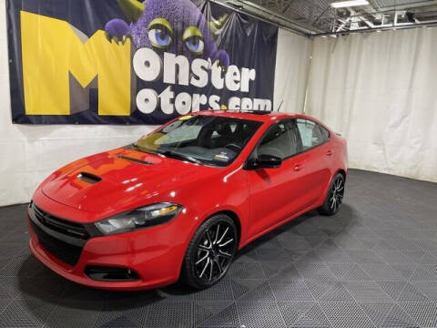 2016 Dodge Dart for sale at Monster Motors in Michigan Center MI