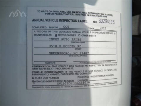 2016 Freightliner Cascadia