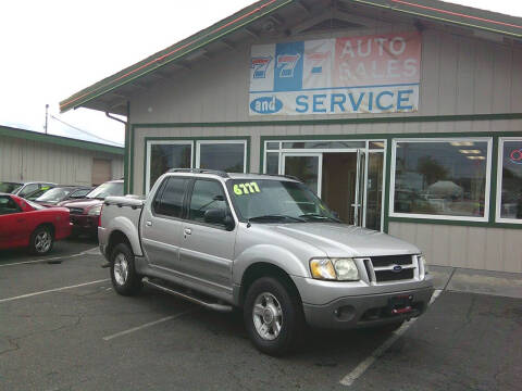 2002 Ford Explorer Sport Trac for sale at 777 Auto Sales and Service in Tacoma WA