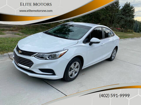 2017 Chevrolet Cruze for sale at Elite Motors in Bellevue NE