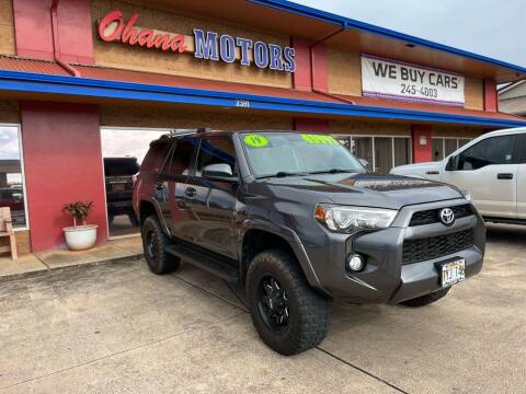 2019 Toyota 4Runner for sale at Ohana Motors - Lifted Vehicles in Lihue HI