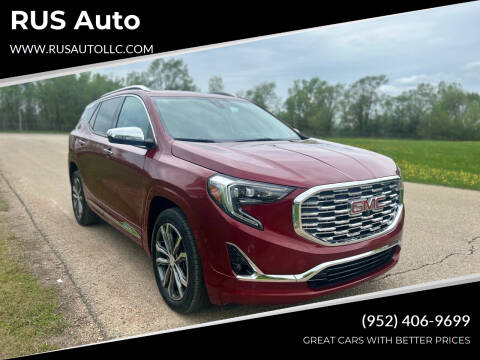2019 GMC Terrain for sale at RUS Auto in Shakopee MN
