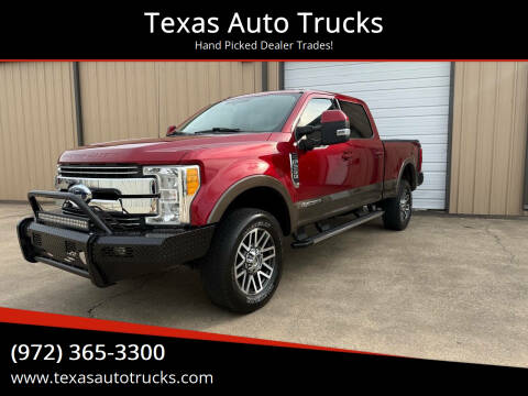 2017 Ford F-250 Super Duty for sale at Texas Auto Trucks in Wylie TX