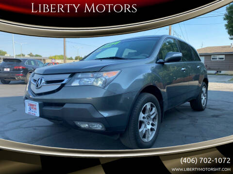 2008 Acura MDX for sale at Liberty Motors in Billings MT