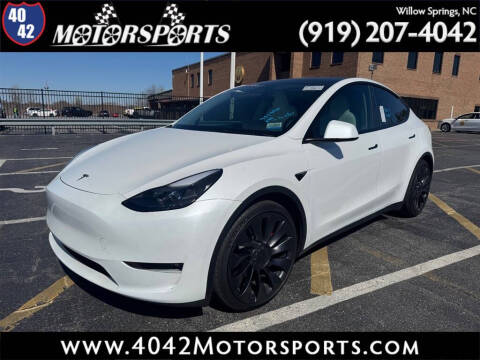 2023 Tesla Model Y for sale at 4042 Motorsports in Willow Spring NC
