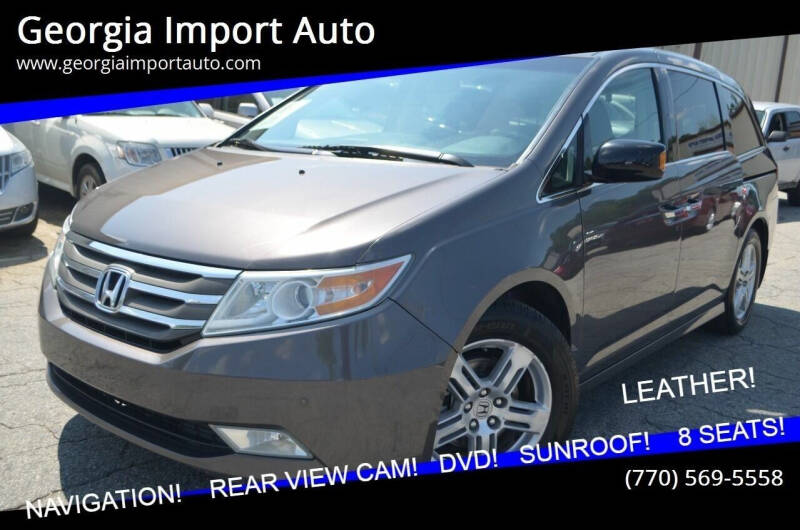2011 Honda Odyssey for sale at Georgia Import Auto in Alpharetta GA