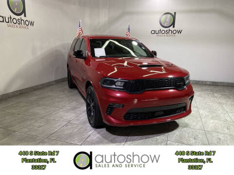 2021 Dodge Durango for sale at AUTOSHOW SALES & SERVICE in Plantation FL