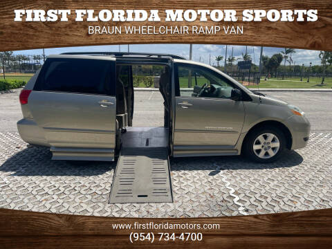 2010 Toyota Sienna for sale at FIRST FLORIDA MOTOR SPORTS in Pompano Beach FL