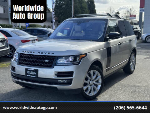 2017 Land Rover Range Rover for sale at Worldwide Auto Group in Auburn WA