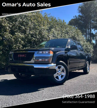 2012 GMC Canyon for sale at Omar's Auto Sales in Martinez GA