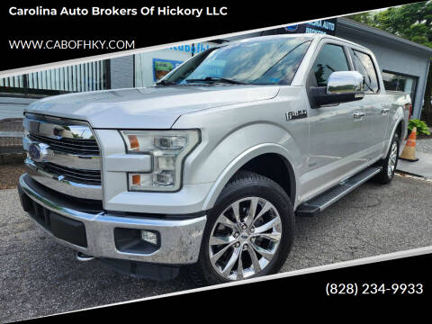 2016 Ford F-150 for sale at Carolina Auto Brokers of Hickory LLC in Newton NC