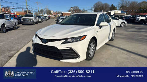 2021 Toyota Camry Hybrid for sale at Carolina Direct Auto Sales in Mocksville NC