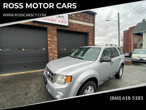 2010 Ford Escape for sale at ROSS MOTOR CARS in Torrington CT
