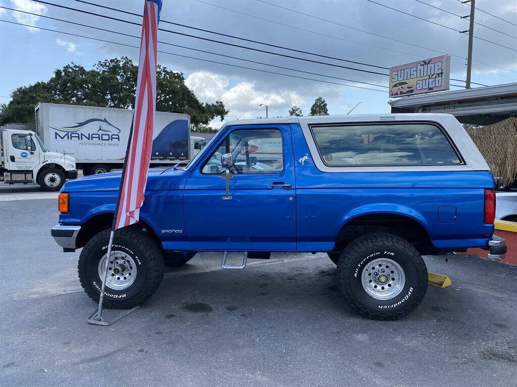 1991 Ford Bronco for sale at Sunshine Auto in Pinellas Park, FL