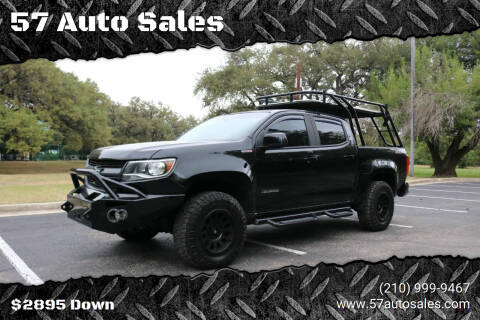 2017 Chevrolet Colorado for sale at 57 Auto Sales in San Antonio TX