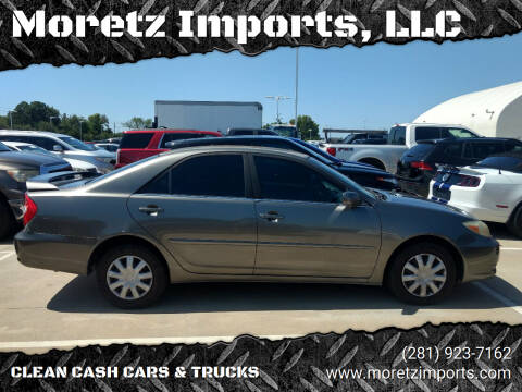 2004 Toyota Camry for sale at Moretz Imports, LLC in Spring TX