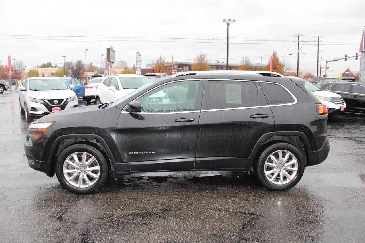 2015 Jeep Cherokee for sale at Jennifer's Auto Sales & Service in Spokane Valley, WA