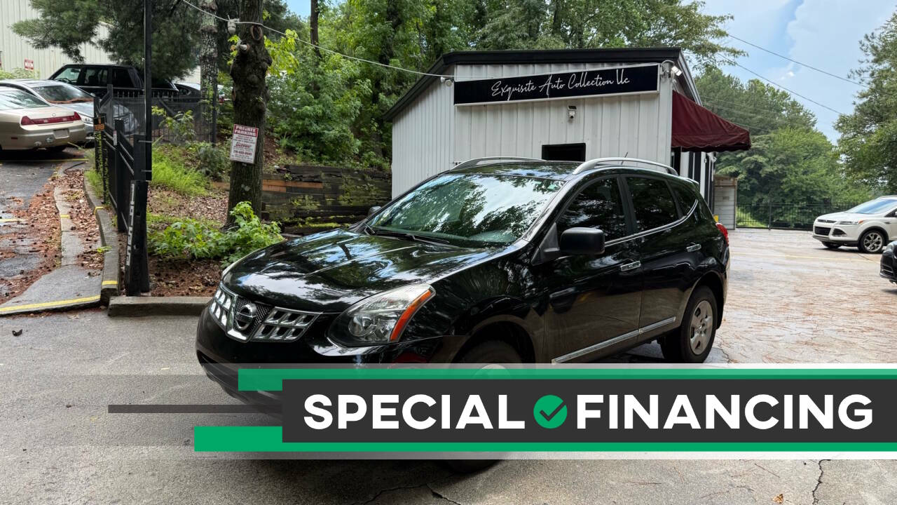 Black 2014 Nissan Rogue Select S S 4dr Crossover 1