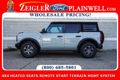 2022 Ford Bronco for sale at Zeigler Ford of Plainwell in Plainwell MI