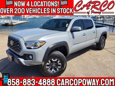 2021 Toyota Tacoma for sale at CARCO SALES & FINANCE - CARCO OF POWAY in Poway CA