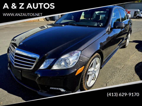 2011 Mercedes-Benz E-Class for sale at A & Z AUTOS in Westfield MA