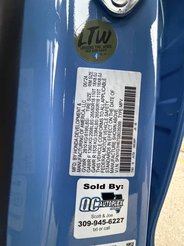 2025 Honda Pilot TrailSport