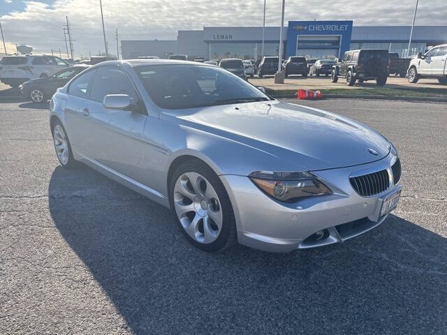 Used 2005 BMW 6 Series 645Ci with VIN WBAEH73465B192068 for sale in Bloomington, IL