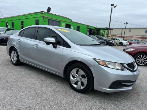 2015 Honda Civic for sale at Marvin Motors in Kissimmee FL