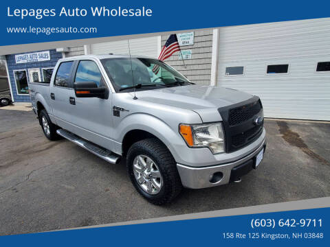 2013 Ford F-150 for sale at Lepages Auto Wholesale in Kingston NH