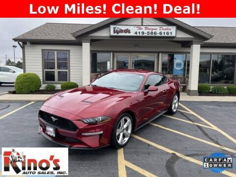 2018 Ford Mustang for sale at Rino's Auto Sales in Celina OH