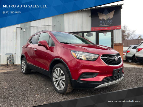 2017 Buick Encore for sale at METRO AUTO SALES LLC in Lino Lakes MN