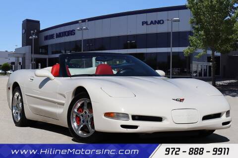 2001 Chevrolet Corvette for sale at HILINE MOTORS in Plano TX