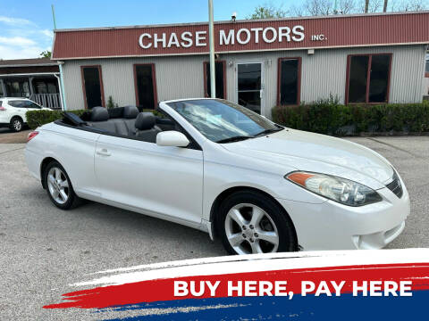 2006 Toyota Camry Solara for sale at Chase Motors Inc in Stafford TX