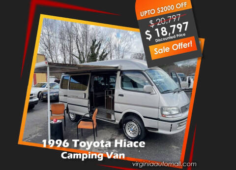 1996 Toyota hiace for sale at Virginia Auto Mall - JDM in Woodford VA