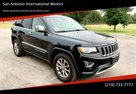 2015 Jeep Grand Cherokee for sale at San Antonio International Motors in San Antonio TX