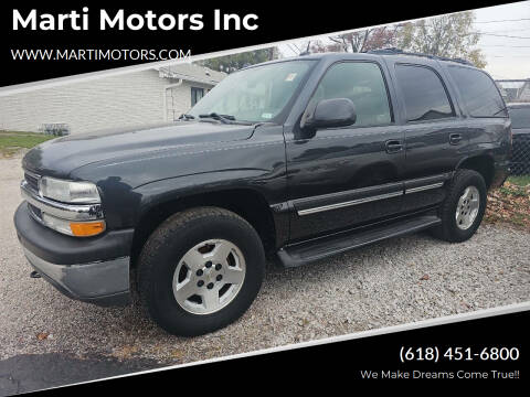 2005 Chevrolet Tahoe for sale at Marti Motors Inc in Madison IL